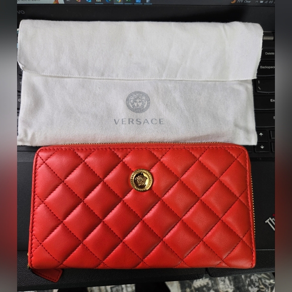 BNWT Versace Wallet with dust bag